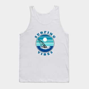 Surfing Vibes - retro - Windsurfer Tank Top